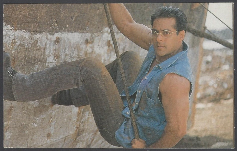 AOP India Bollywood vintage postcard - SALMAN KHAN