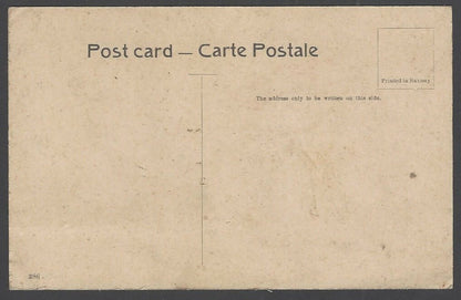 India The Bund Falls Poona vintage postcard