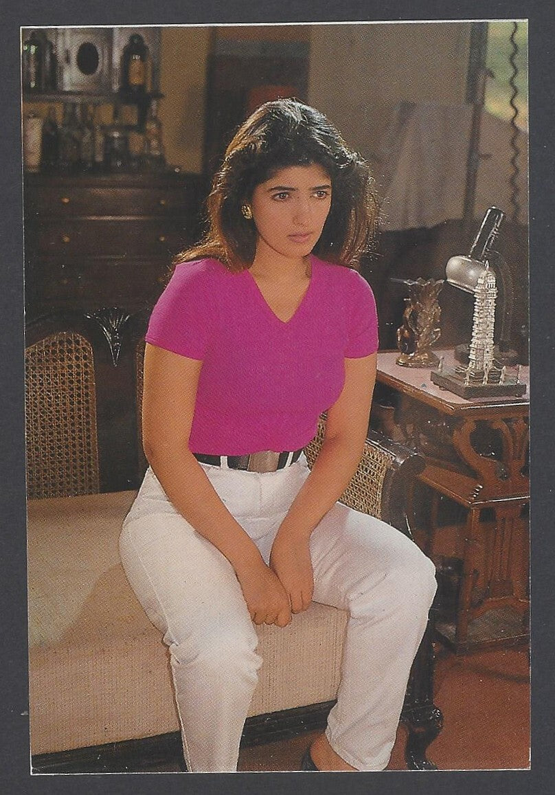 AOP India vintage Bollywood postcard TWIKLE KHANNA