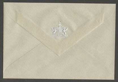 AOPIMT India Chhota Udepur State Rewa Kantha crested envelope Coat of Arms