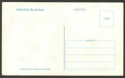 India Bollywood vintage postcards ABHISHEK BACHCHAN (4)