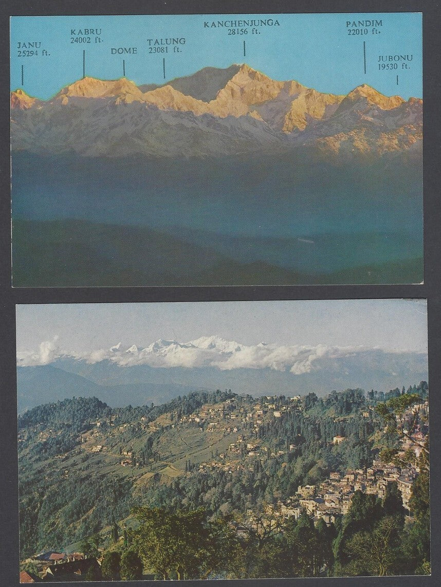 AOP India vintage postcards DARJEELING (9)