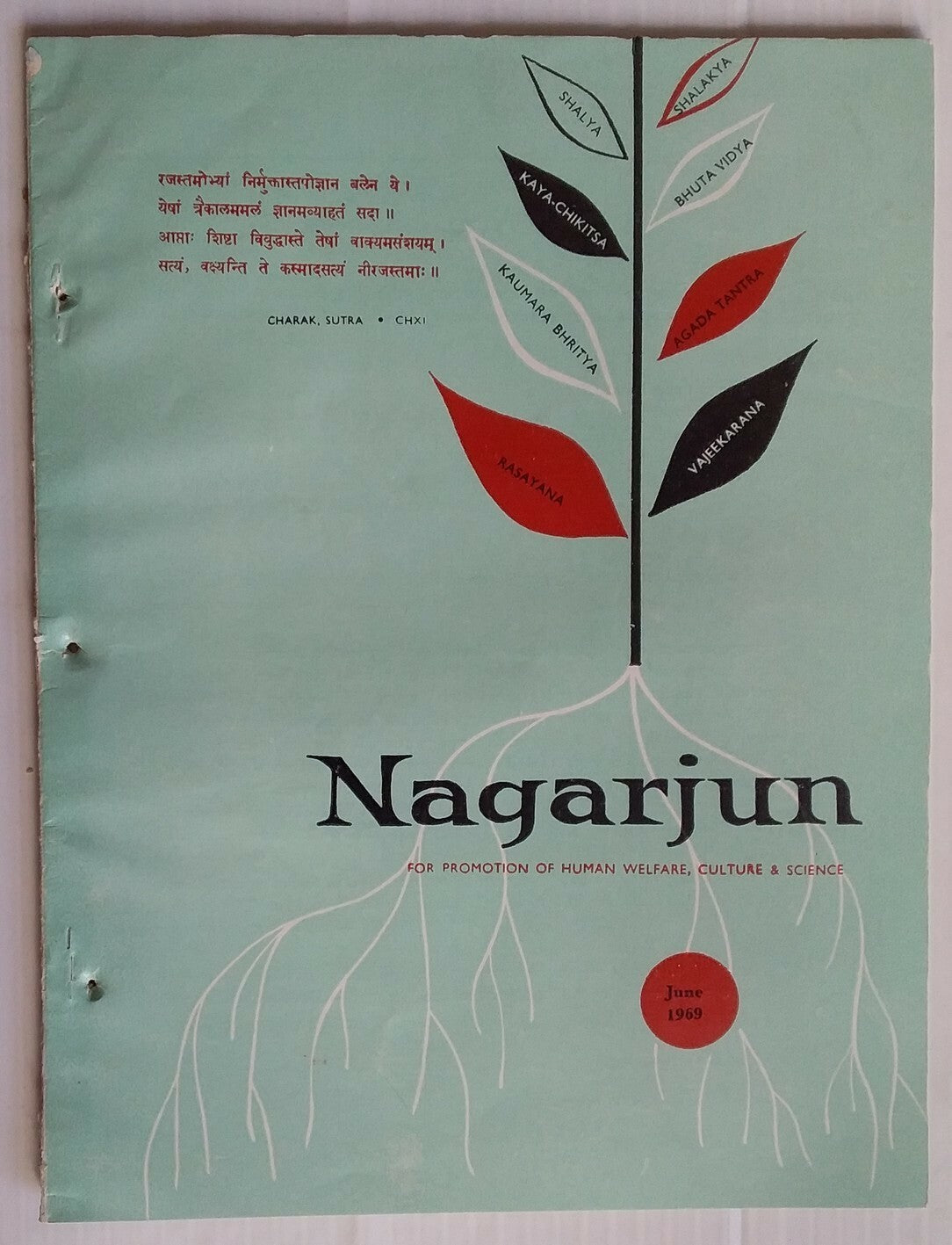 Nagarjun – An English monthly of Indian Ayurvedic Medicine 1959 (7 issues)