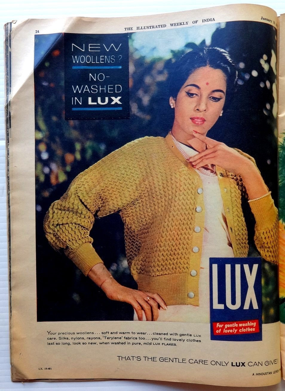 Illustrated  Weekly of India 19th January 1964 issue Ӝ