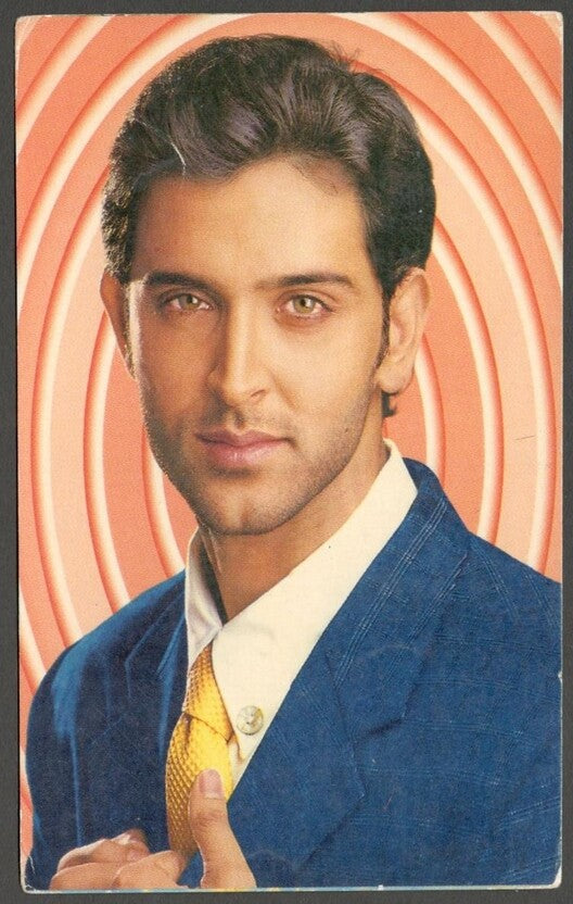 AOP India Bollywood vintage postcard HRITHIK ROSHAN	