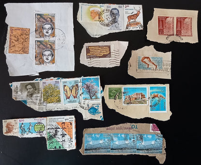 India unpicked on paper commemorative mix (200)
