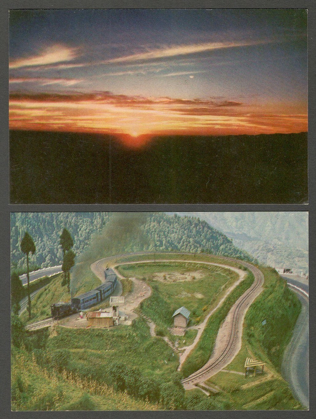 AOP India Darjeeling vintage postcards (8)