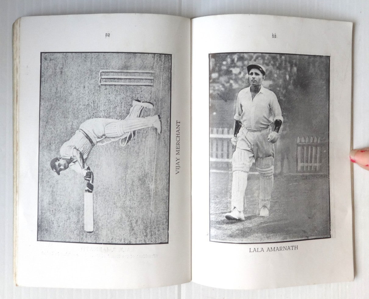 West Indies Cricket Tour of India souvenir / programme 1949-50