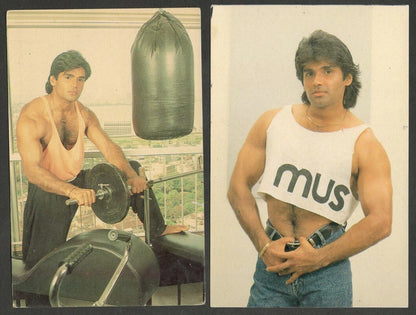 India Bollywood vintage postcards SUNEIL SHETTY (4)