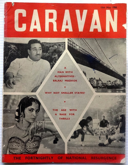 India CARAVAN 1966 issues x 3