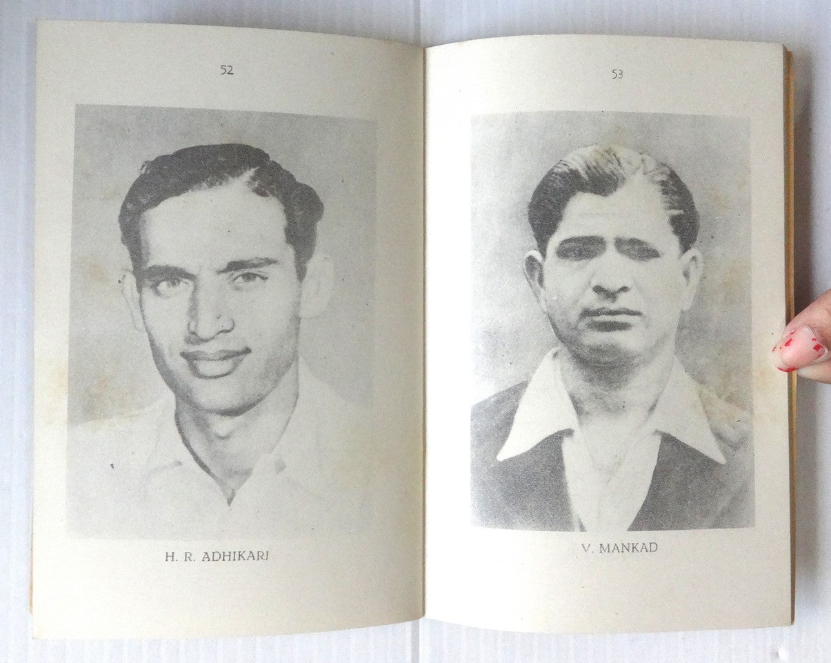 Commonwealth Cricket Tour of India souvenir / programme 1950-1