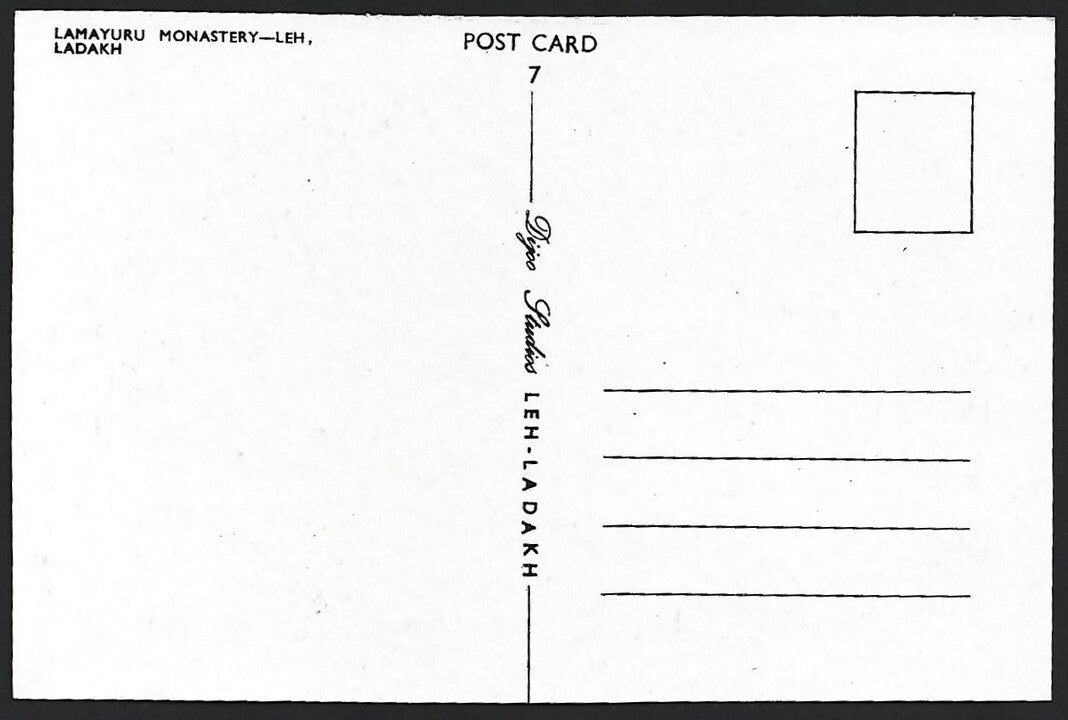 (AOP) Ladakh India Tibet vintage postcards (3)