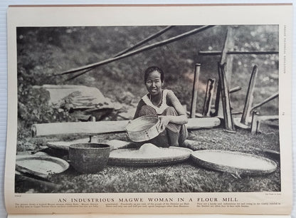 INDIAN PICTORAL EDUCATION 1929.30 Voll.1 No.1 Burma, Karen