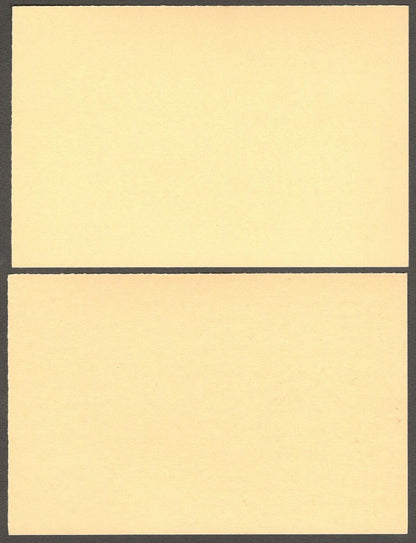 (AOP) India CATARACT publicity postal cards in 12 languages unused