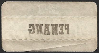 AOP BI (British India Navigation) vintage baggage tag for PENANG