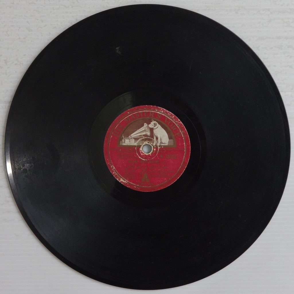 India HMV 78rpm 1948 record Bapu Ki Amar Kahani by Mohamed Rafi