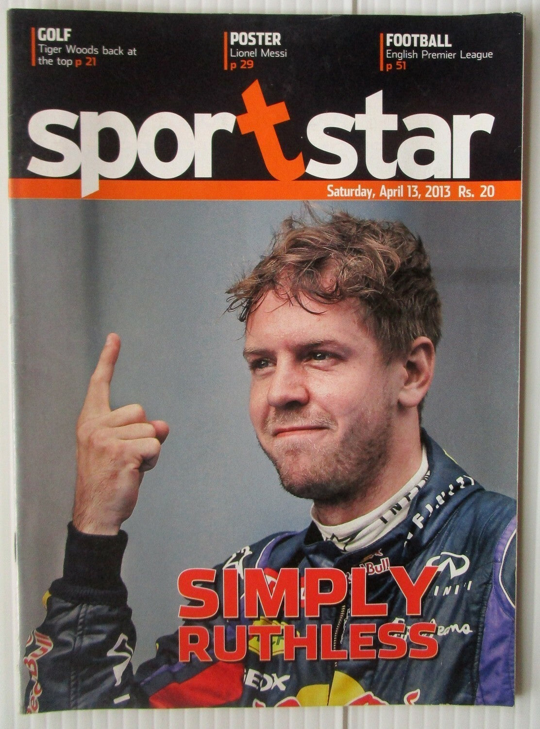 India Sports Star 201-2014 with much Cricket coverage (5 issues)