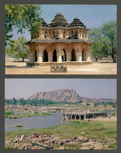 AOP India vintage postcards Hampi (10)