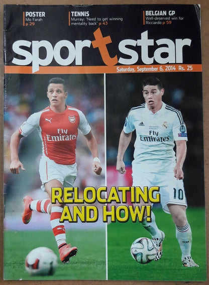 India Sports Star 2012-2014 with much Cricket coverage (5 issues)