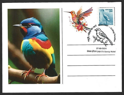 India 2024 BIRDS maximum cards (not first day) (7)