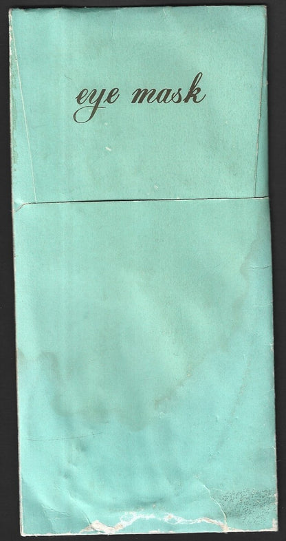 Air India c.1960s Passenger EYE MASK