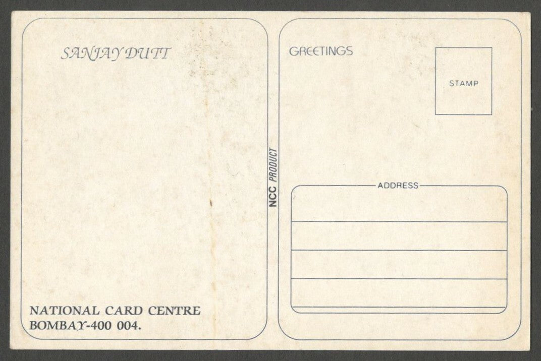 AOP India Bollywood postcard SANJAY DUTT