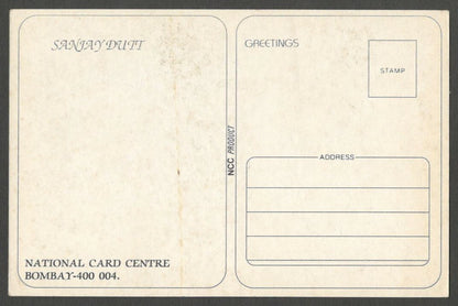 AOP India Bollywood postcard SANJAY DUTT