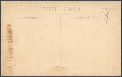 AOP India vintage rppc real photo postcard FALLS AT SERINGAPATNAM