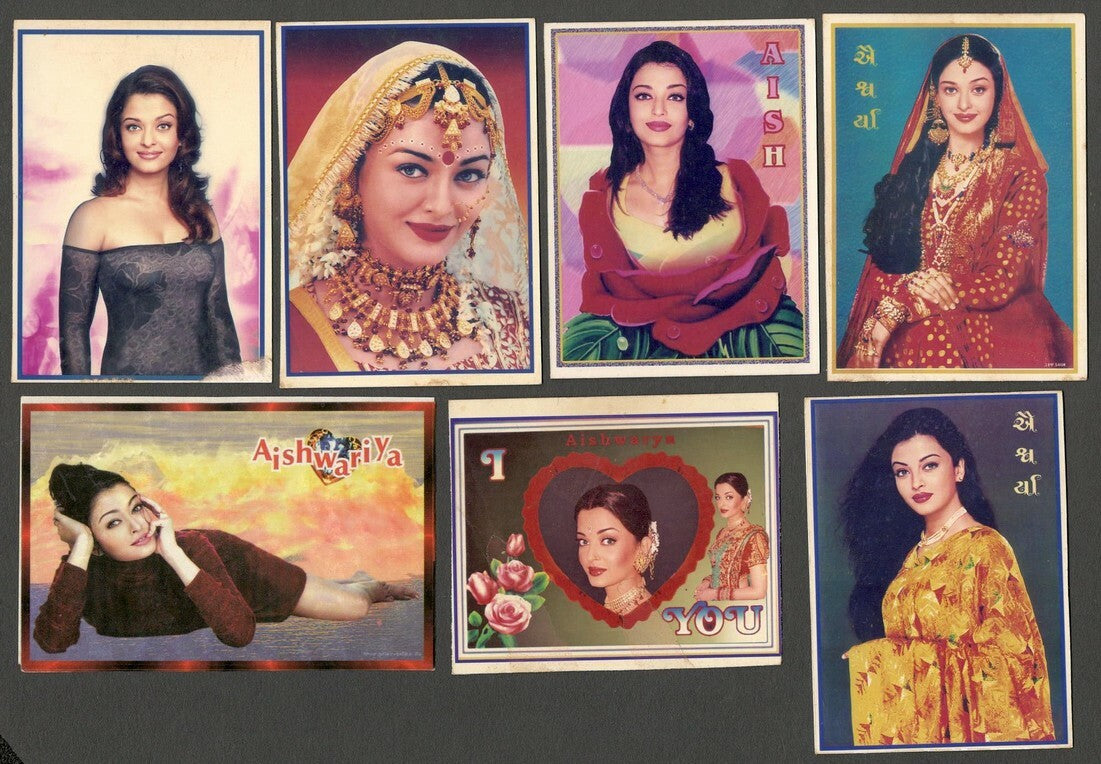 AOP India Bollywood pocket cards AISHWARYA RAI(16)