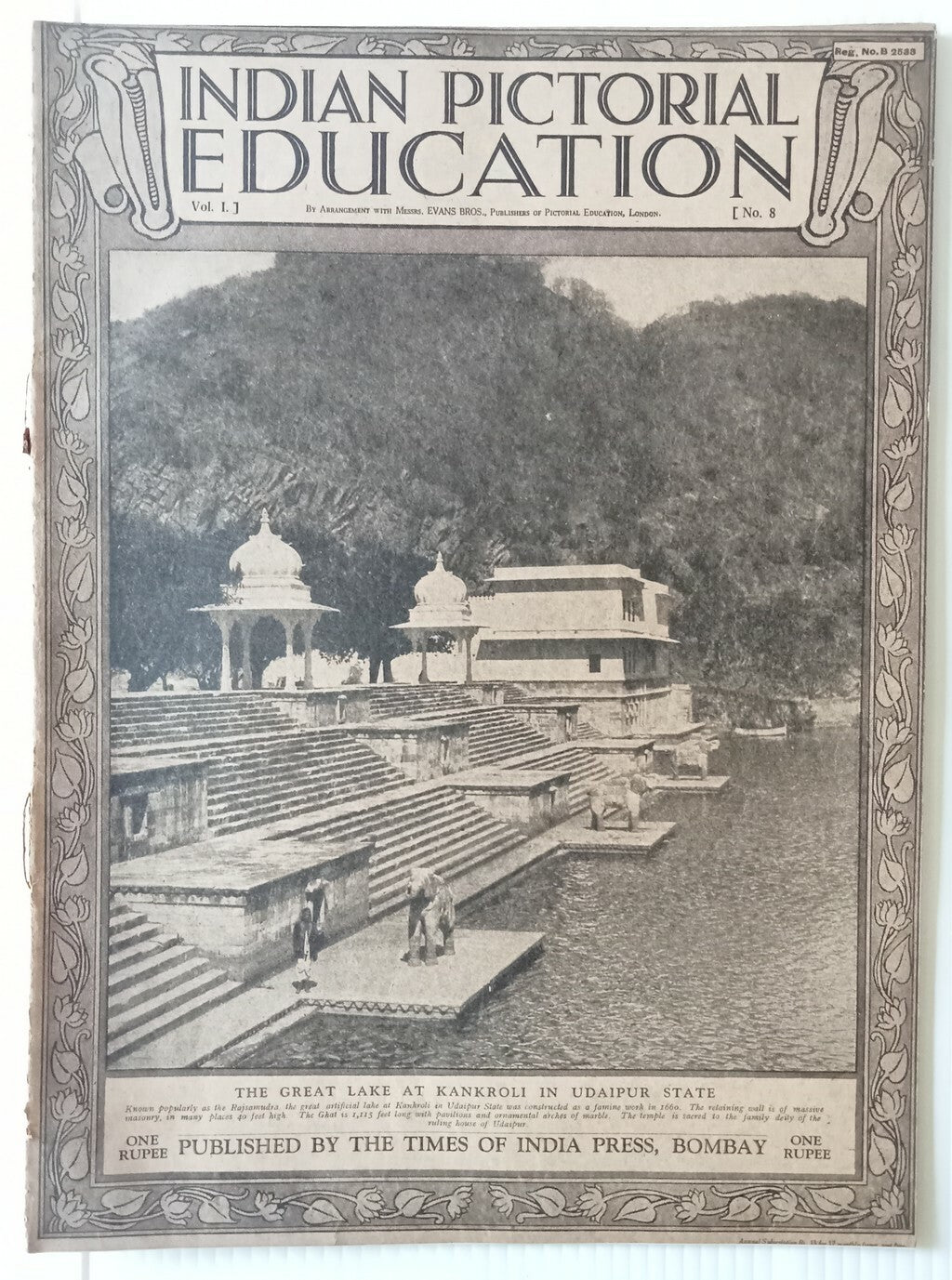 INDIAN PICTORAL EDUCATION 1929.30 Vol.1 No.8 Electricity for Bombay