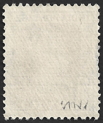 India Patiala State Off KGVI 1939-44 1a3p watermark inverted used UNRECORDED