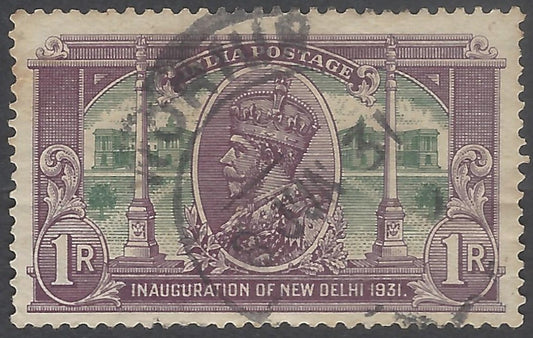 AOP India 1931 New Delhi 1R used. SG 231 £48