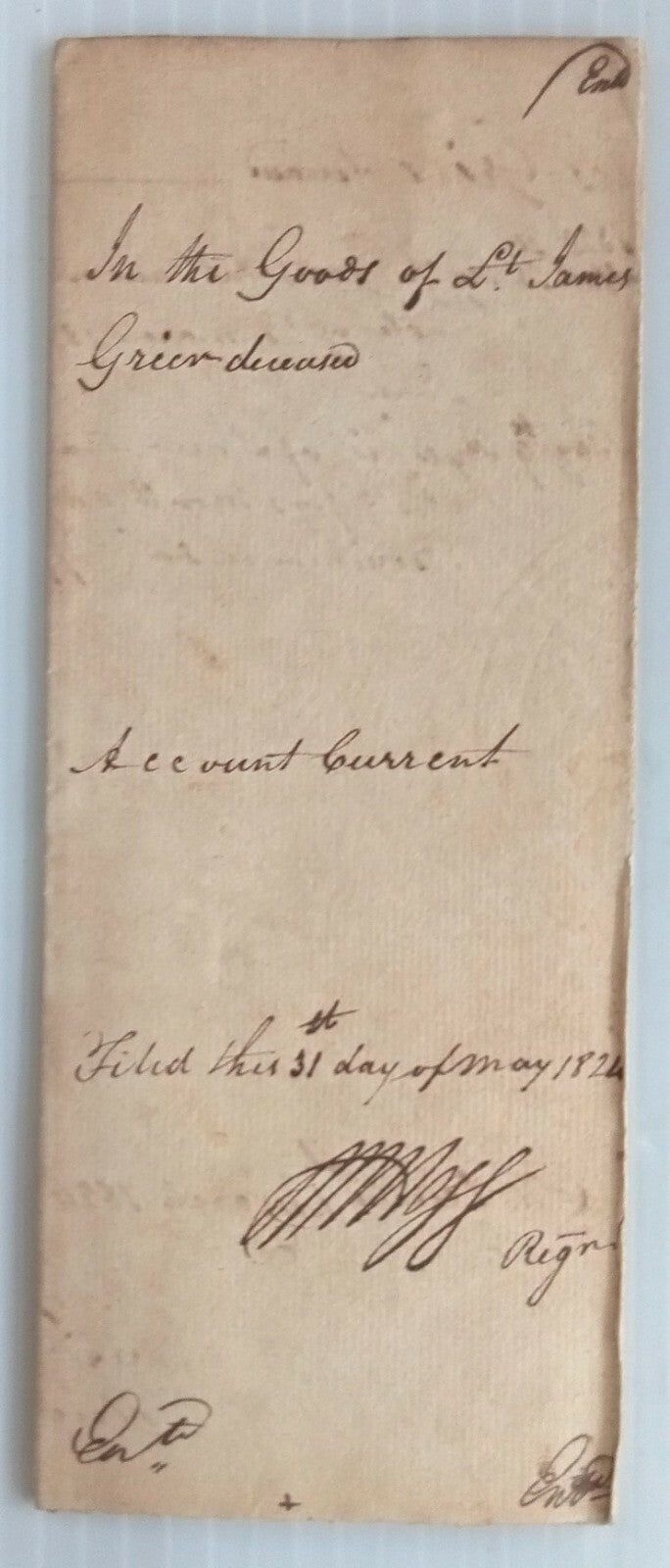 AOP India 1824 Supreme Court, Fort Williams, Calcutta document