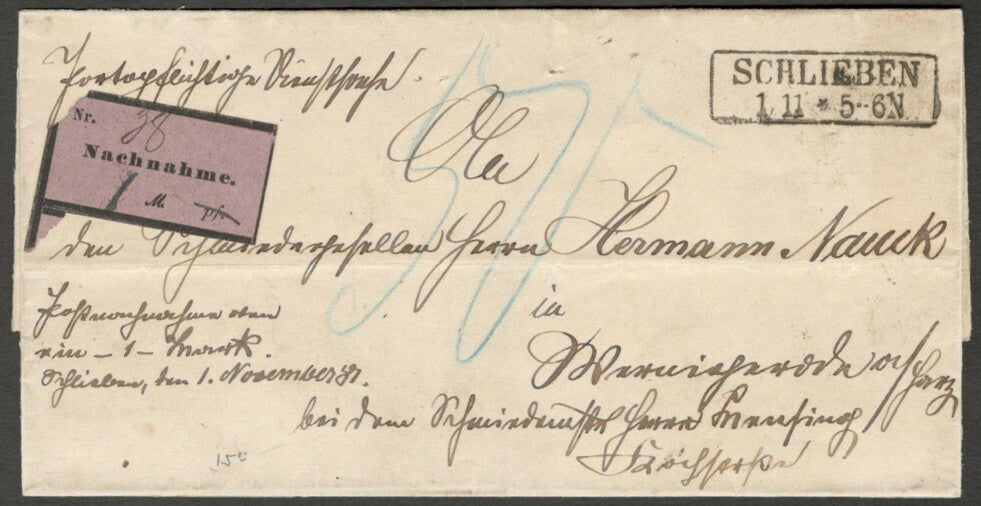 India KGVI King George VI 2a Dak Runner caGermany 1881 NAnc FPO 48 Quayara, Iraq
