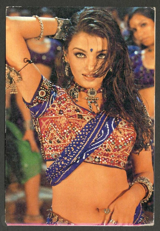 AOP India Bollywood AISHWARYA RAI vintage postcard 