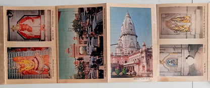 AOP India SARNATH vintage tourist booklet of 10 postcards
