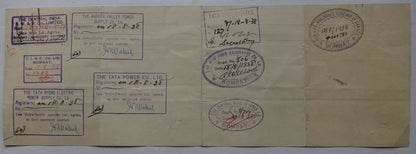 Death Record Nowrojee Saklatvala Chairman Tata Sons India at Aix les Bains 1938
