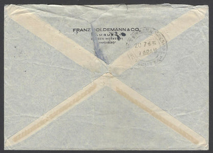 AOPIMT Germany 1968 cover to India 