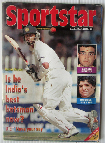 India Sports Star 2004 with much Cricket coverage (5 issues)