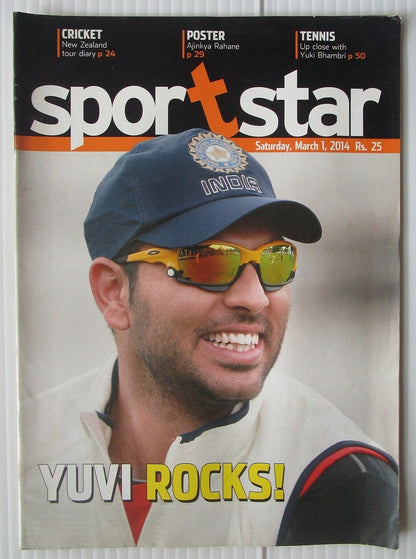 India Sports Star 2013-2014 with much Cricket coverage (5 issues)