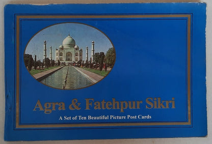 India Agra and Fatehpur Sikri booklet of 12 postcards 