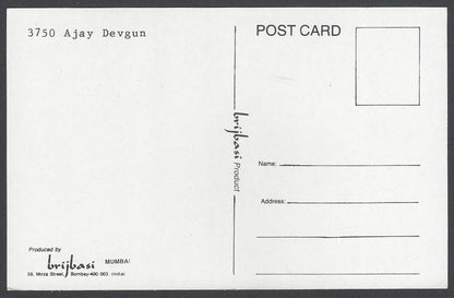 AOP India Bollywood vintage postcard AJAY DEVGAN
