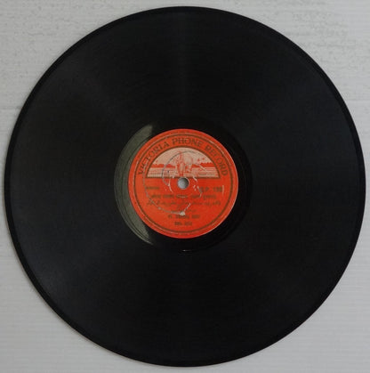 India 1930s HMV 78rpm record with Ramayan songs by PANDIT DWARKA DUTT