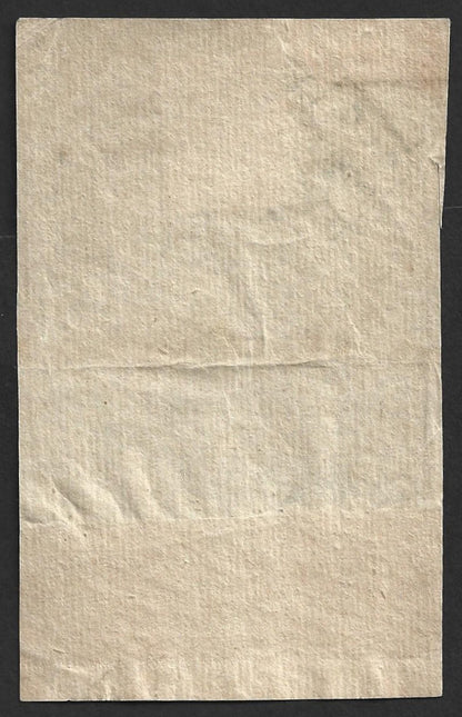 AOP India DLO BOMBAY & boxed REFUSE/REFUSED on 1890 GB cover part