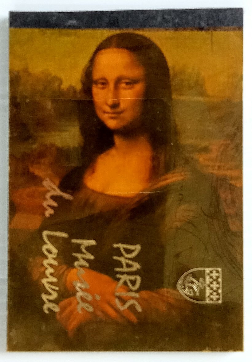 AOP India vintage booklet of 10 postcards PARIS MUSEE DU LOUVRE