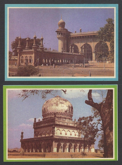 India HYDERABAD vintage postcards (10)