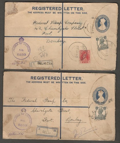 India WW2 military covers (54)