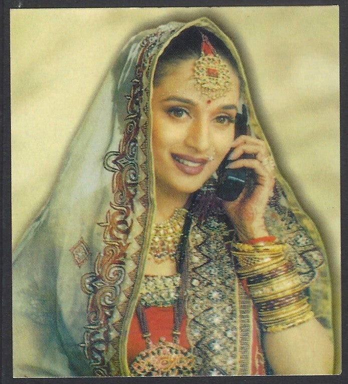 AOP2 India Bollywood 2003 pocket calendar MADHURI DIXIT