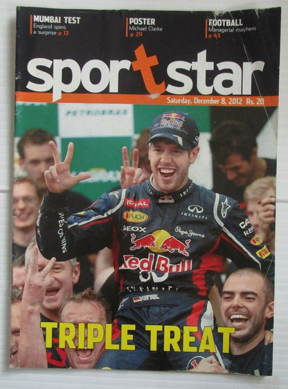 India Sports Star 2004-2012 with much Cricket coverage (5 issues)