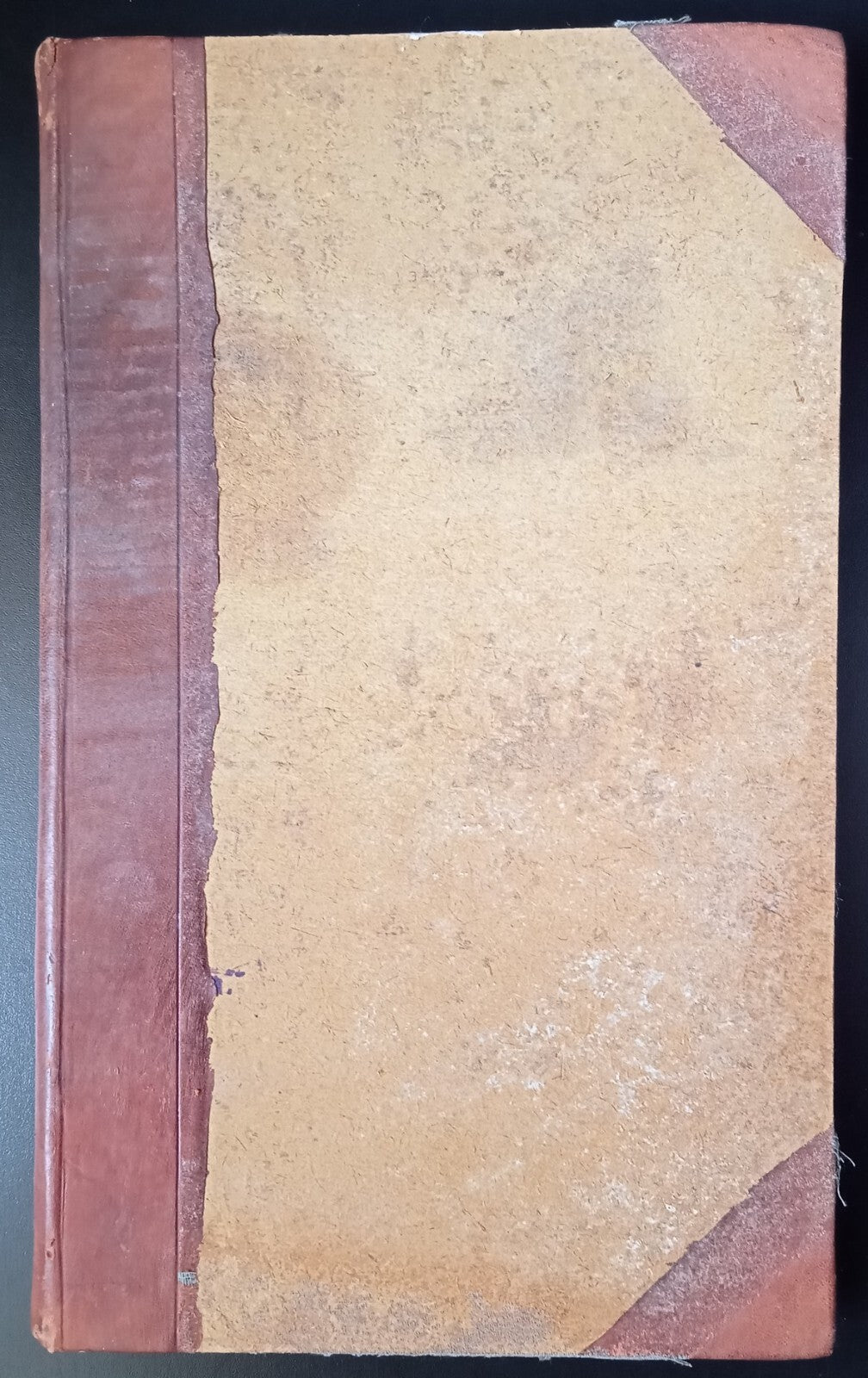 India Pudukottai State 1915 document on 74 TWO ANNAS stamp papers hardbound